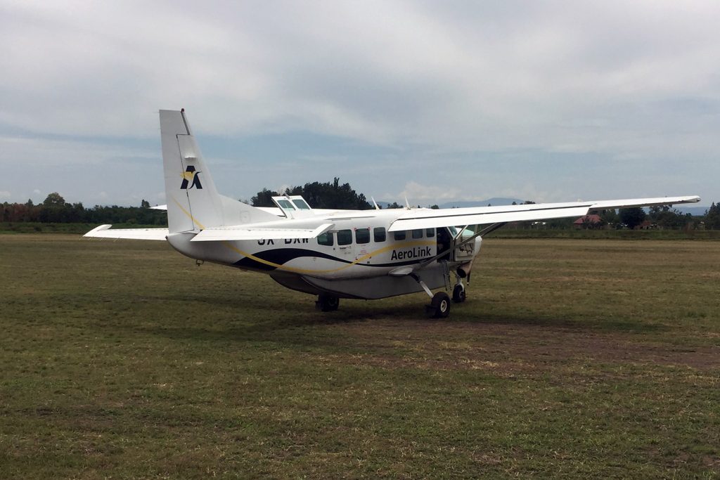 One of Aerolink's planes for your Kidepo Valley Flying Safari